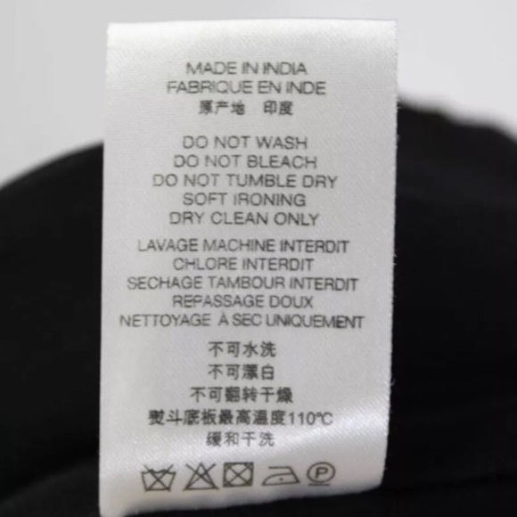 IRO Gilio Dress Size 4 Black Pink Purple Abstract Print Ruffle - Picture 7 of 11